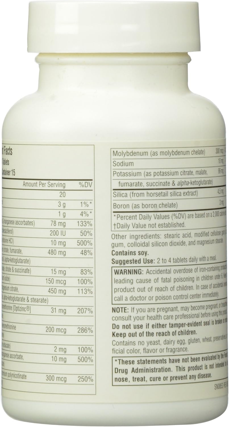 Source Naturals Life Minerals, Krebs Cycle Multi-Mineral Complex,60 Tablets: Health & Personal Care
