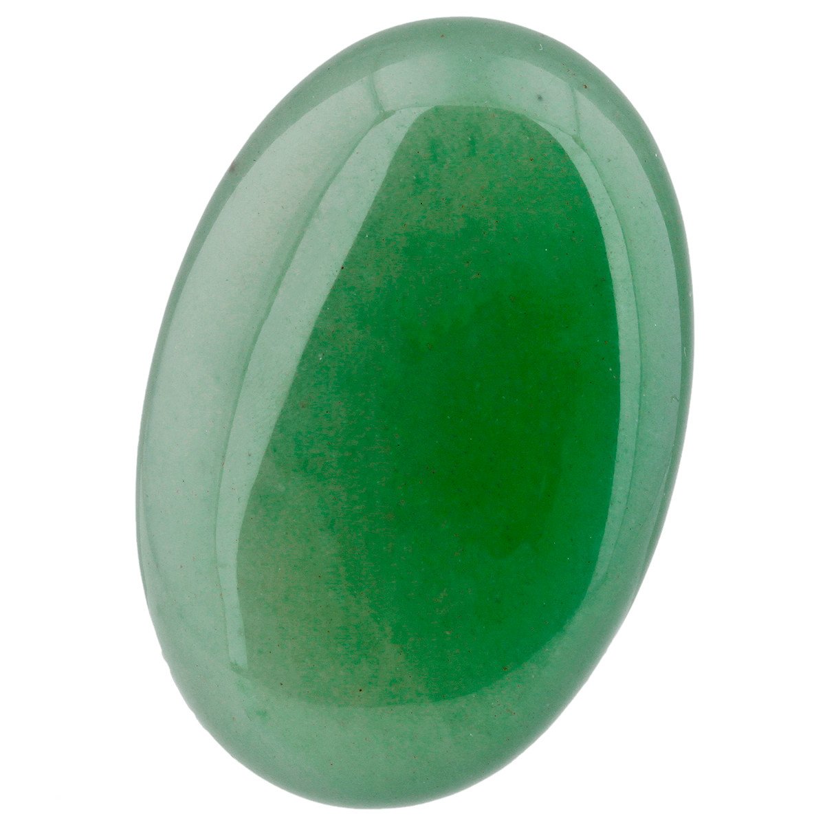 mookaitedecor 6cm Large Natural Green Aventurine Palm Worry Stone for Anxiety Stress Relief, Healing Crystal Tumbled Oval Pocket Stone Gift for Reiki Chakra Energy Healing Meditation Desk Decor