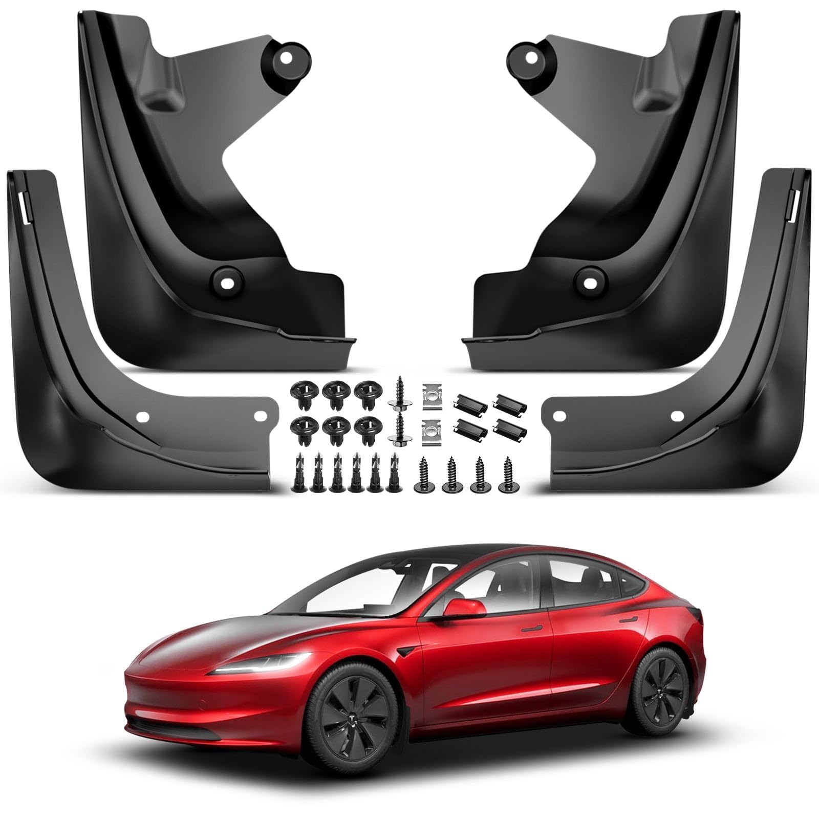 A-Premium Mud Flaps Splash Guards Compatible with