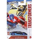 Hot Wheels Transformers Bugatti Veyron 4/5 Die-Cast Vehicle