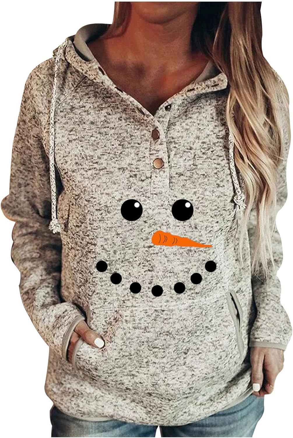 snowman sweatshirts women's