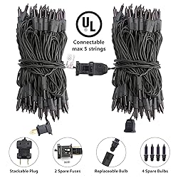 Toodour Purple Halloween Lights, 27ft 100 Count