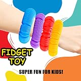 SULOLI 8pcs Pop Tubes Sensory Fidget Toys for Autism Anxiety Stress Relief view 5