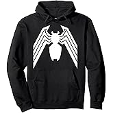 Marvel Comics Retro Classic Venom Classic Symbiote Logo Pullover Hoodie