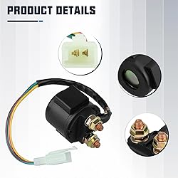 LOCOPOW 2PC GY6 Starter Solenoid Relay for 4-Stroke
