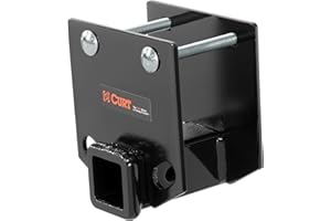 Curt Manufacturing 19100 Travel Trailer Bumper Mount Hitch 4 In Square Bumper