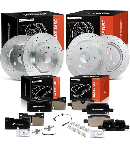 R1 Concepts Bremsen Kit – Vorne, Mit Bremsrotoren & Belägen, Passend Für Ford F-250/F-350 Super Duty (2010–2012)