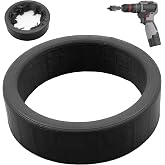 Power Drill Magnetic Chip Collector, Power Drill Accessories, Hole Saws Accessories Prevents hot Metal Chips from Falling on Exposed Skin, Black