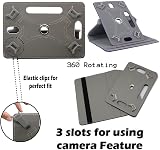 Mobile Stuff 10" 10.1" Android Tablet Case Universal Leather Stand Folio Cover view 5