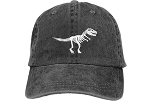Waldeal Boys' Printing Dinosaur Baseball Hat Cute Vintage Adjustable Kids Dad Cap