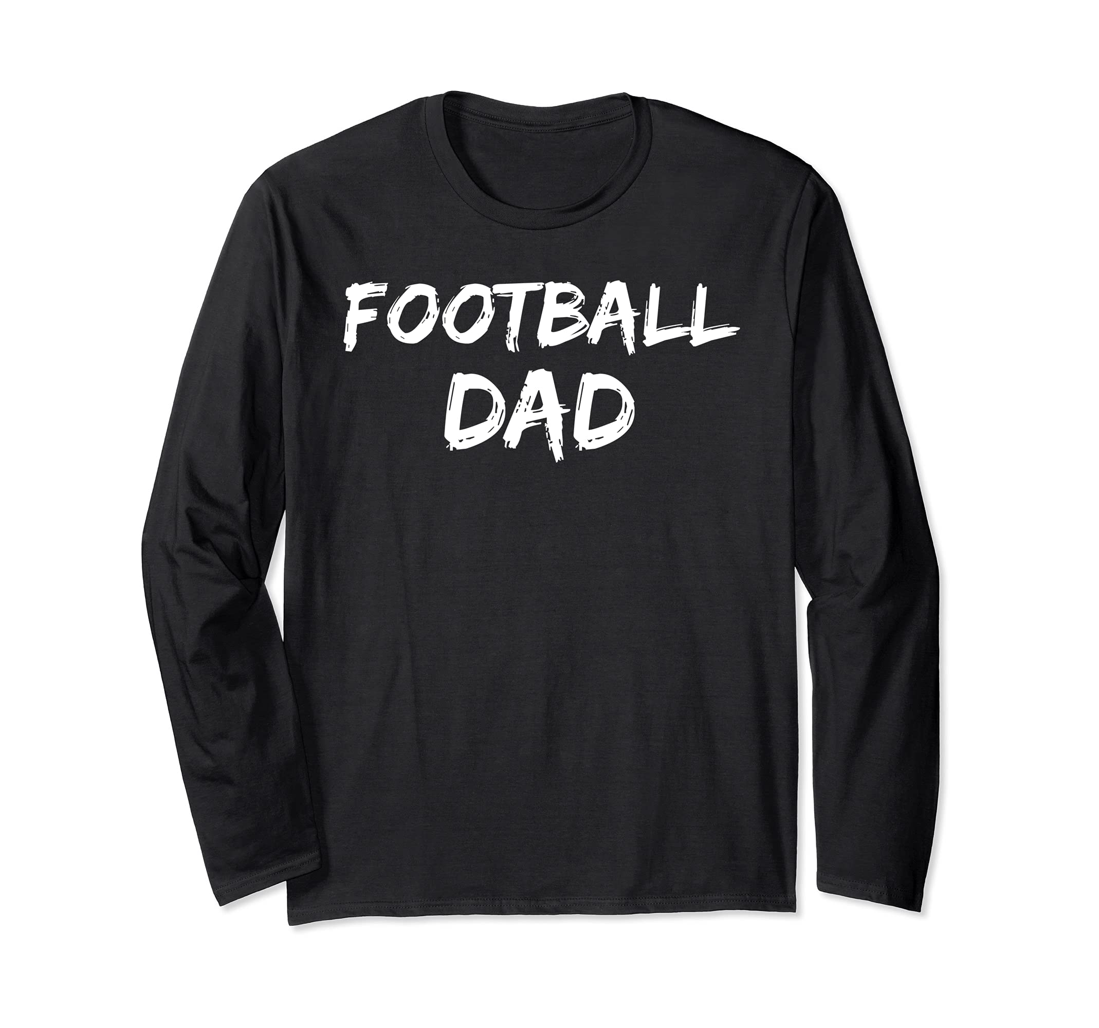 Football Gift Idea for Father from Son Retro Football Dad Long Sleeve T-Shirt