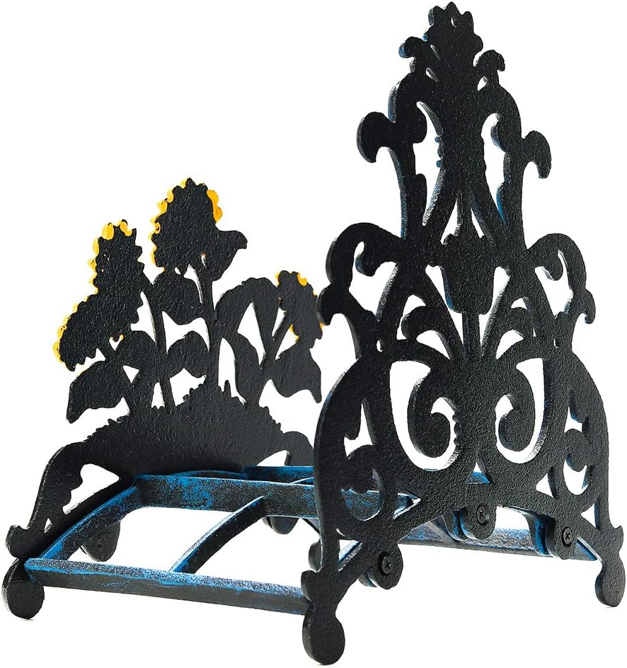 Sungmor Cast Iron Heavy Duty Garden Hose Holder, Decorative Hand-Painted Sunflower Wall Mounted Water Hose Hanger - Image 4