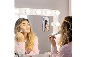 Double Sided Silicone Suction Phone Holder Mount, Silicone Suction Mount with Super Strong Suction, Hands-Free Mirror Phone H