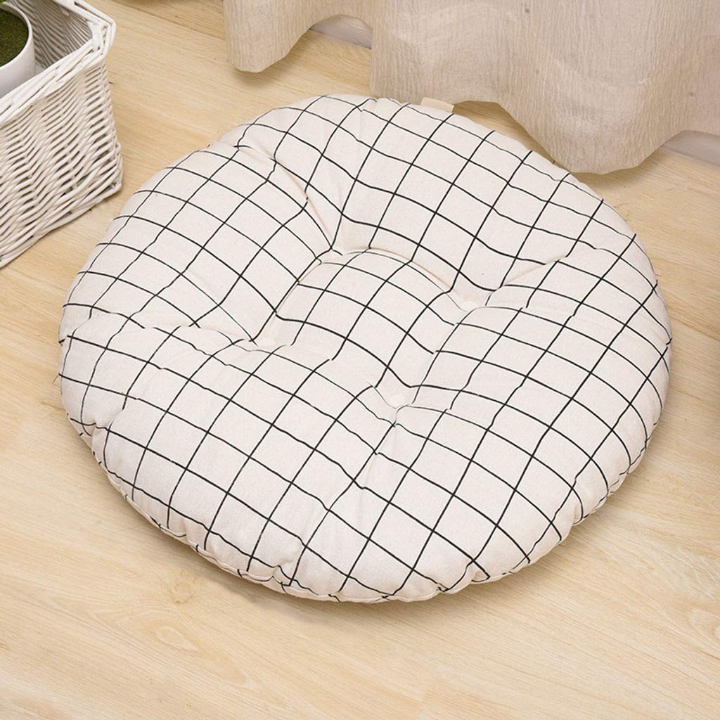 Mosu Round Seat Cushion Japanese Futon Cushion Tatami Floor