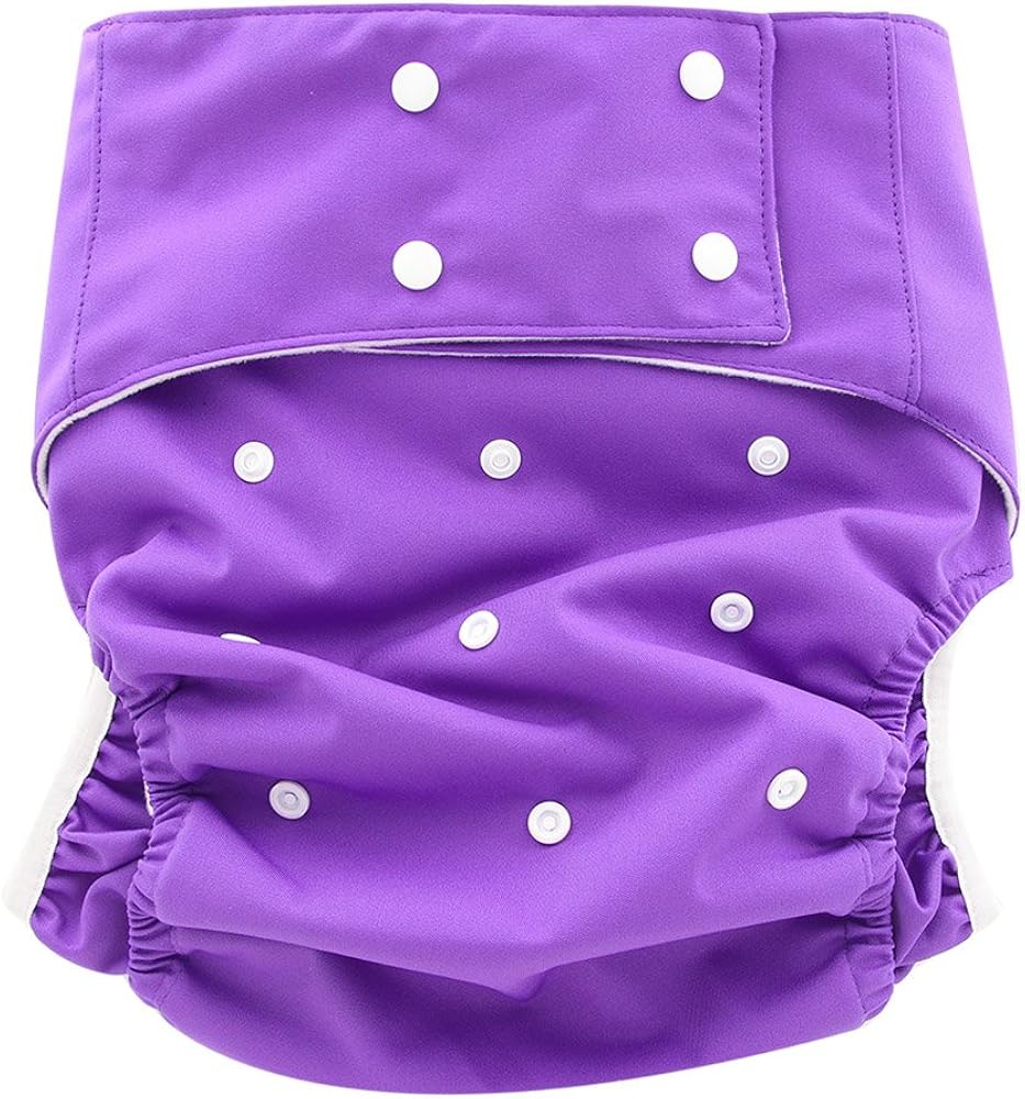 Ohbabyka Adult Reusable Waterproof Bamboo Cloth Diapers