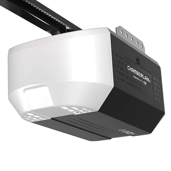 CHAMBERLAIN 1/2 HP BELT DRIVE SMART GARAGE DOOR...