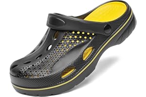 VZQ Women and Men Arch Support Clogs Slip-on Garden Shoes Outdoor Beach Slippers Sandals with Plantar Fasciitis Feet Cushion Insoles