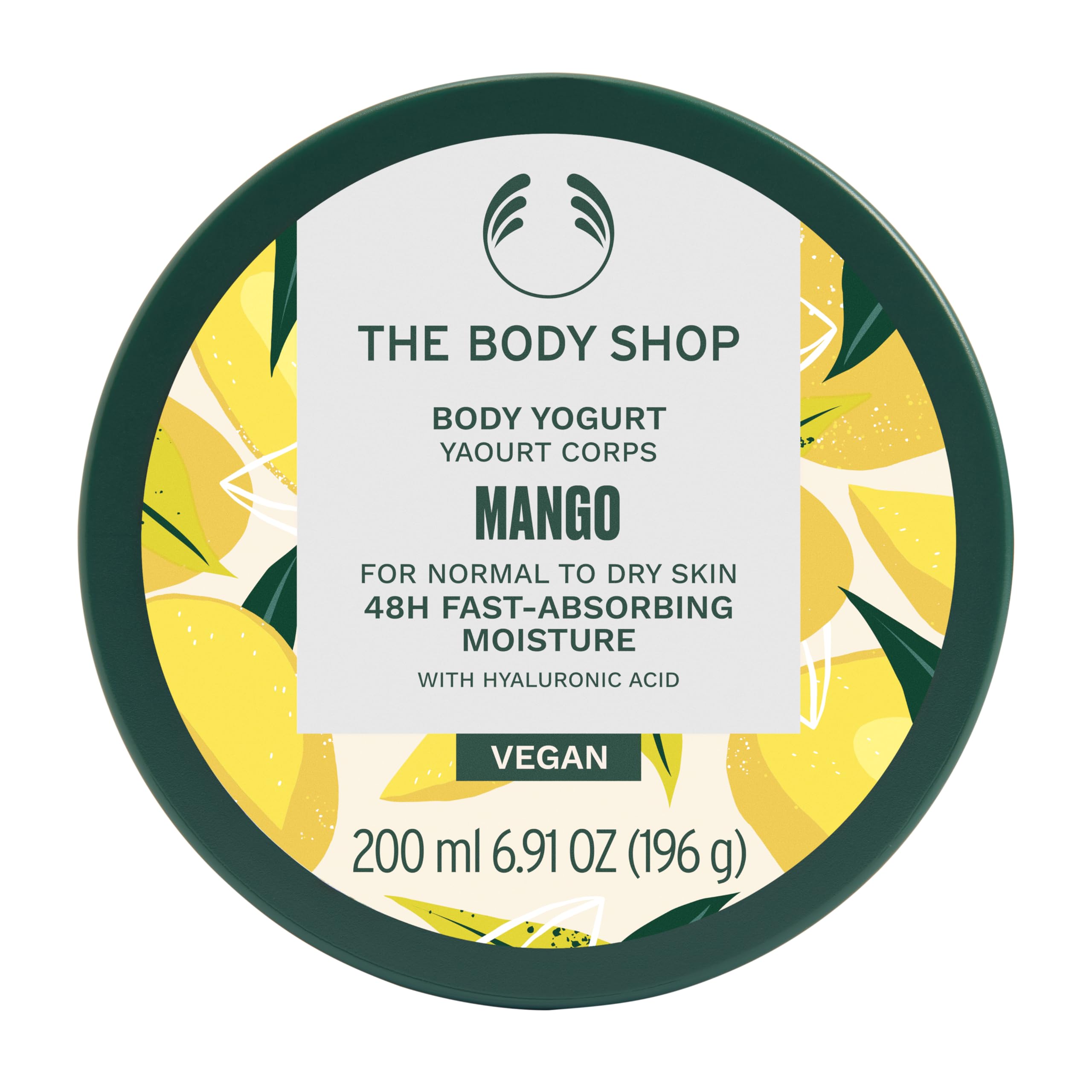 The Body Shop Mango Body Yogurt (1x 200ml), Fast-Absorbing Body Moisturiser, Lightweight Gel-Cream for Normal to Dry Skin, 48H Hydration Body Lotion, Vegan Body Care — image 1