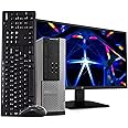 DELL OptiPlex 3020 SFF PC Desktop Computer, Intel i5-4570, 8GB RAM 500GB HDD, Windows 10 Pro, New 23.6 Inch FHD V7 LED Monito