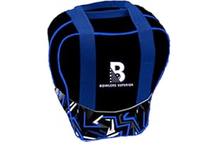 BSI BOWLER'S SUPERIOR INVENTORY, INC. BSI Nova Bowling Bag for Men & Women – Single Ball Tote with Compact Shoe & Accessory Storage