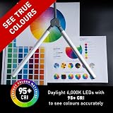 Daylight Daylight DuoPro Dual Head LED Desk Lamp 95+ CRI UK Plug view 3