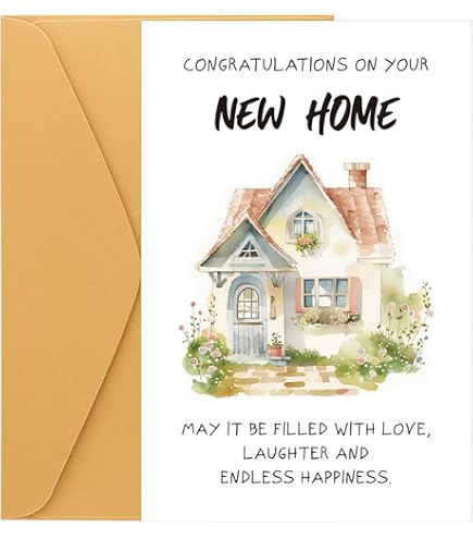 Plant New Home Card / Tarjeta De Mudanza Para Familiares Y