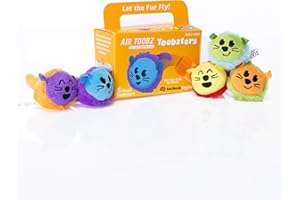Fat Brain Toys Air Toobz Toobzters - Air Toobz Toobzters 5 Pack ~ New Plush for Ages 3 to 12
