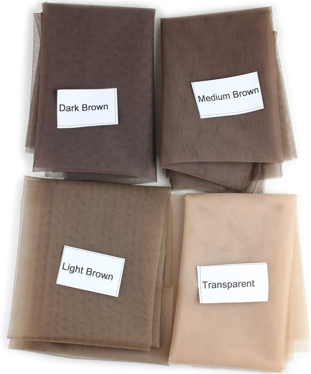 Swiss lace net for wig making Clearance