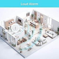 Water Leak Detector 6 Packs, Lound Sound Sensor