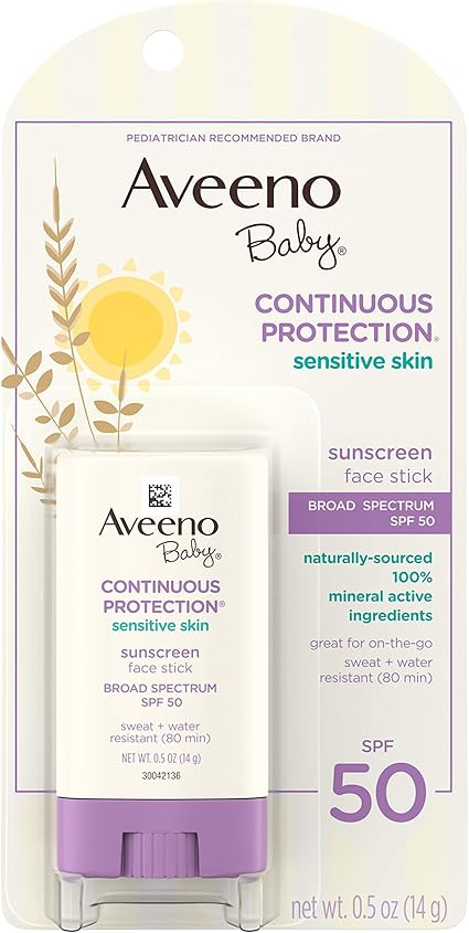 face sunscreen aveeno