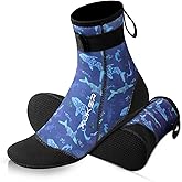 XUKER Neoprene Water Socks for Kids Toddlers 3mm Sand Proof Beach Volleyball Socks Diving Boots for Outdoor Water Sports