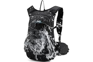 MUBASEL GEAR 15L Insulated Hydration Backpack Pack with 2L Water Bladder Lightweight Hiking Backpack Bag for Women Men Daypack for Hiking Running Festival Camping Biking