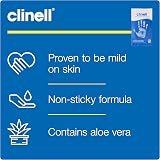 Clinell Antimicrobial Hand Wipes 100 Sachets - Dermatologically Tested view 9