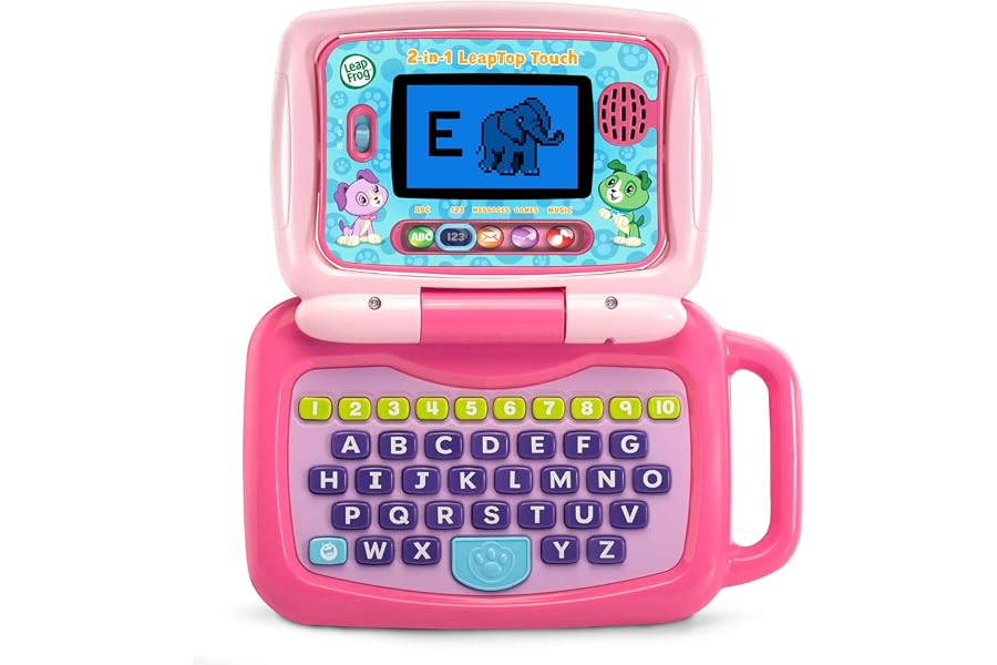 LeapFrog 2-in-1 LeapTop Touch, Pink