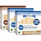 Yehuda Gluten Free Matzo Variety Pack (3 Pack) | 2 Original, 1 Toasted Onion | Product of Israel | Kosher for Passover