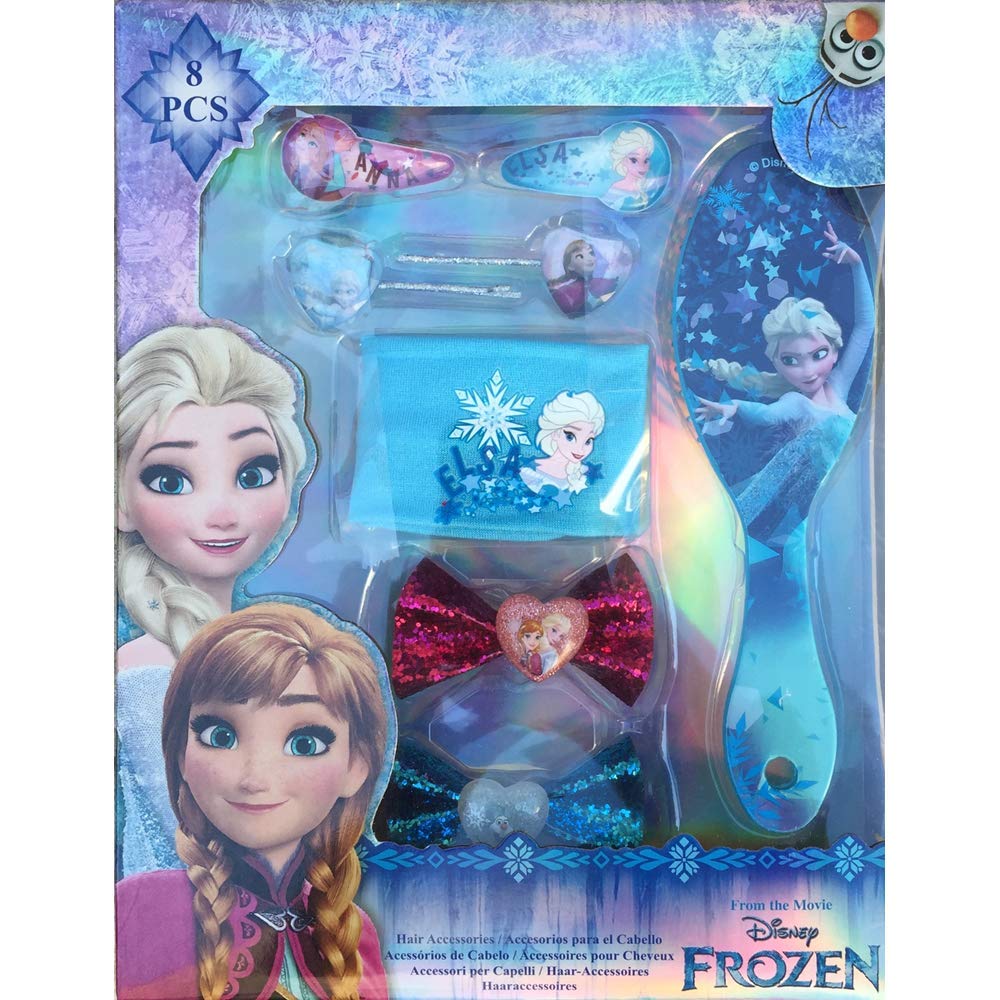 Disney Frozen Set of 8 Hair Accessories (Kids WDFR181)
