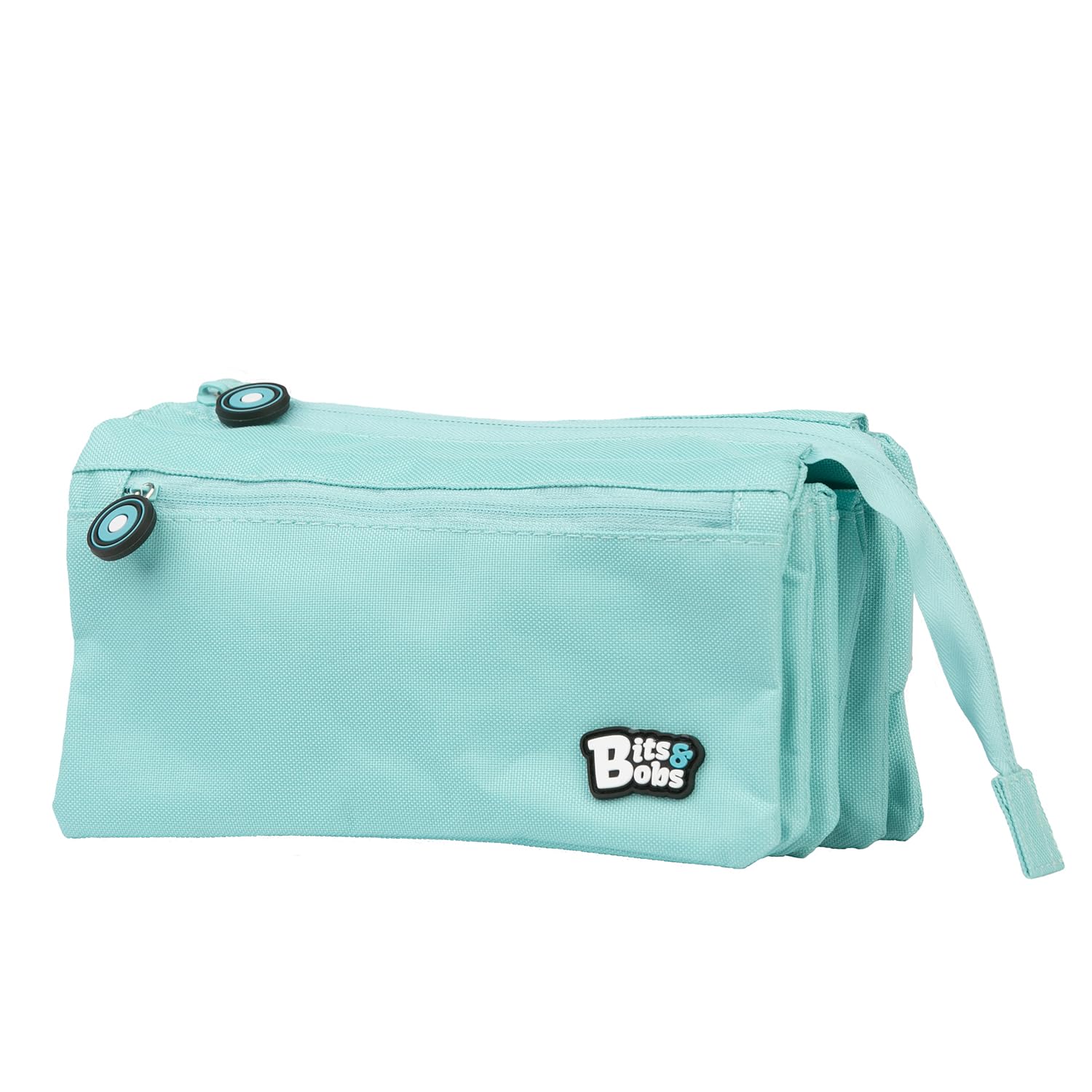 Grafoplás 37543331 Case 4 Compartments, Pastel Blue, 23 x 12 cm, Bits & Bobs