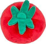 Petface Greenfingers Tigan The Tomato Plush Dog Toy with Squeaker view 5
