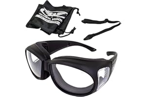 Global Vision Outfitter Padded Fit-Over Motorcycle Safety Sunglasses