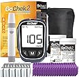 MicroTech Blood Glucose Monitor Kit 100 Strips & Lancets, No Coding, 500 Storage, Wider HCT for Family