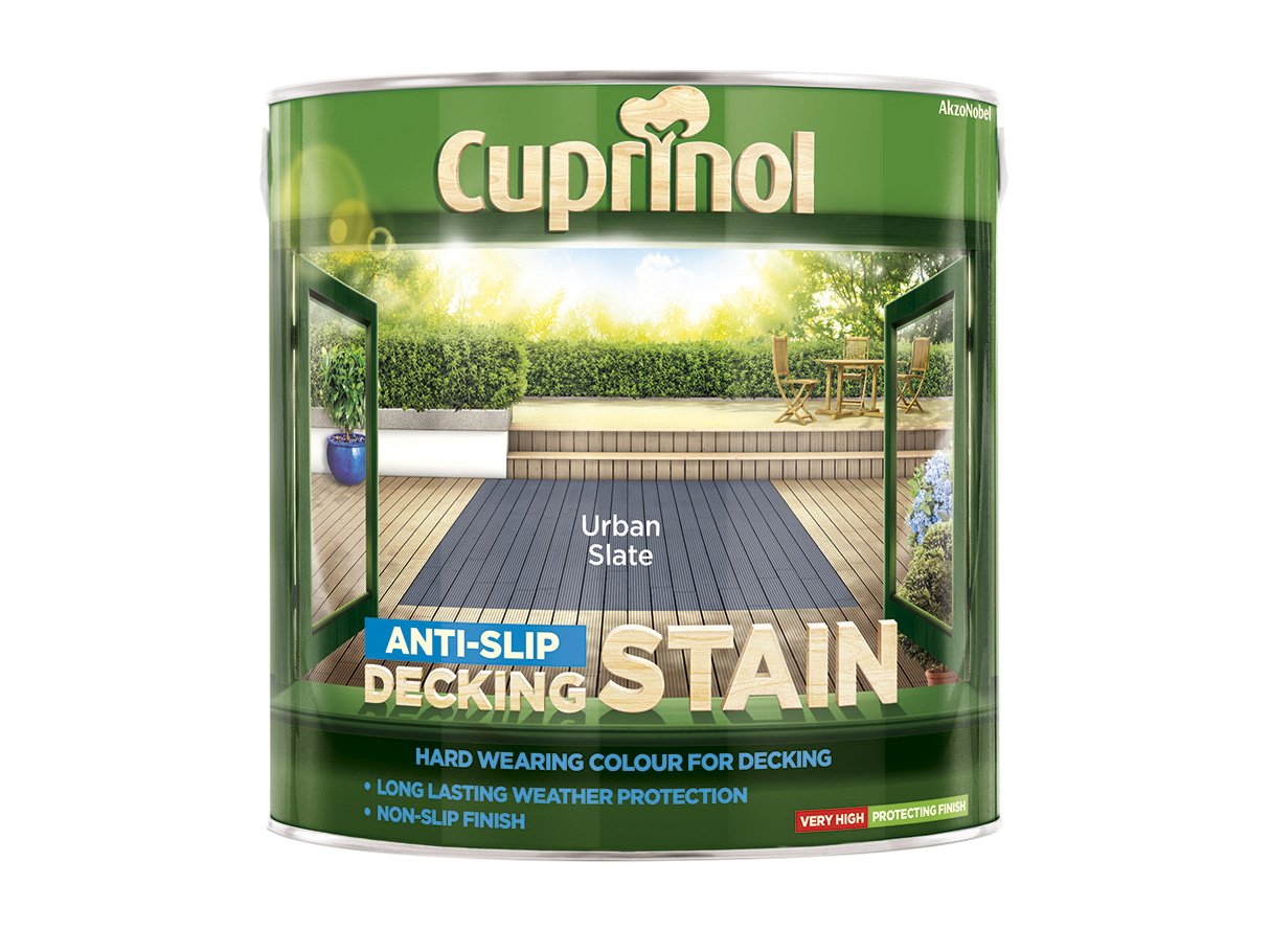 Garden Anti Slip Decking Stain Paint Wood Deck Floor Protection Urban Slate 2,5L eBay Garden Anti Slip Decking Stain Paint Wood Deck Floor Protection Urban Slate 2,5L eBay