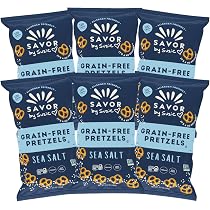 Amazon.com: FitJoy Gluten Free Pretzels, Sea Salt Twists, Grain ...