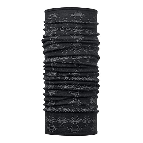 Buff Merino Wool Dagger Black Multifunktionstuch Schlauchtuch