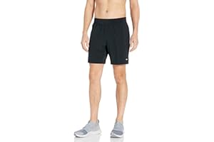 Amazon Essentials Men's Athletic Running Training Shorts, Performance Stretch Woven Workout Shorts, 7“