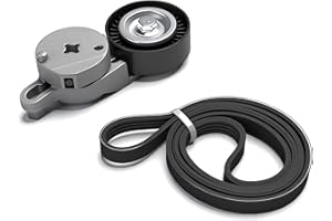 Riyhch Engine Belt Tensioner Drive Serpentine Belt Set Compatible With Toyota Camry 2.5L L4 2010 2011,Tensioner 1662036030,166200V010,Serpentine Belt 4PK1240,K040488