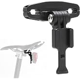 Cygolite Saddle Rail Mount - for Cygolite Hypershot &amp; Hotshot Series Tail Lights &ndash; Installs Under Bicycle Saddle, Less Cluttered Look &ndash; Compact &amp; Durable - Fits Most Bicycle Saddles, Black