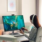 Lenovo L32p-30 32 Inch 4K UHD 2160p PC Monitor 60Hz 6ms HDMI USB USB-C view 3