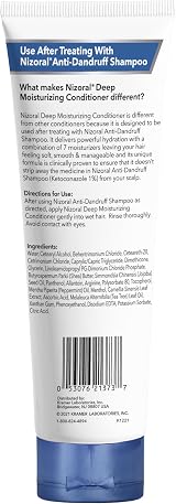 Nizoral Deep Moisturizing Conditioner Mint Tea Tree Oil 9.4 oz All Hair Types view 9