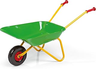 Rolly Toys Metallschubkarre (ab 2,5 Jahren, Kinderschubkarre, Metallschüssel, Kunststoffgriffe, max. belastbar bis 25 kg) 271900