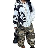 Floerns Women's Halloween Long Sleeve Sweatshirt Crewneck Fall Outfit Oversized Pullover Tops